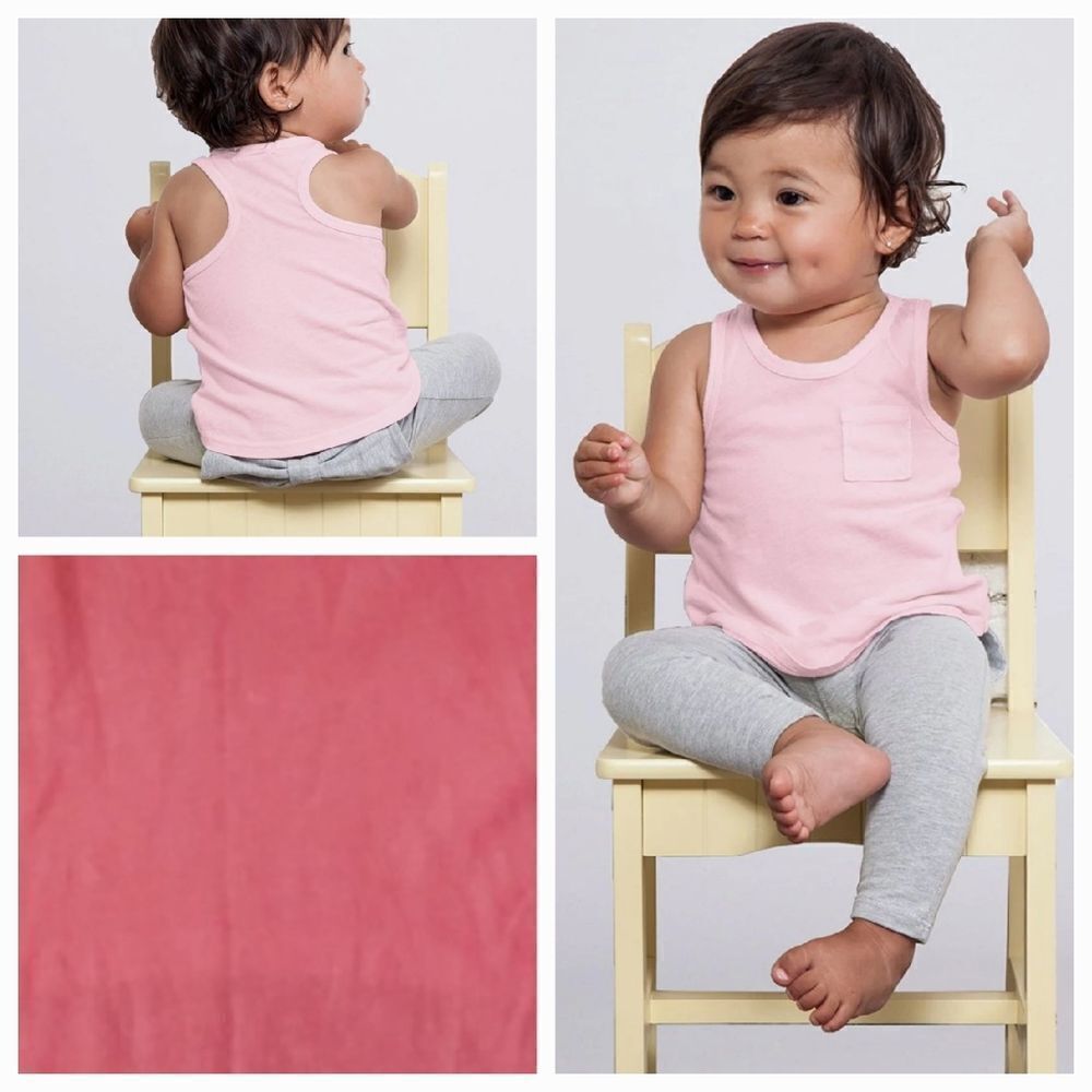 NWT LAmade Baby Girls Boyfriend Shana Tank with Pocket